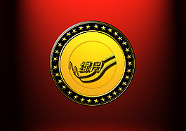 圆形徽章素材