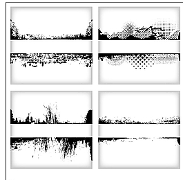 水墨晕染素材图片