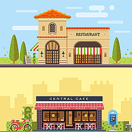 风景建筑设计图片