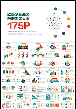 欧美高端商务数据图表大全175P