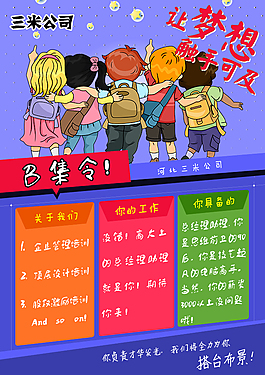 招聘海报