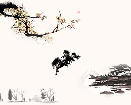 水墨画