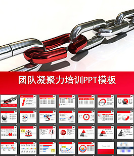 团队凝聚力PPT模板