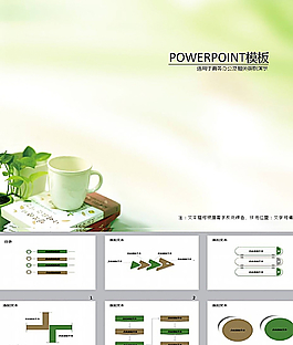 清新PPT   淡雅PPT