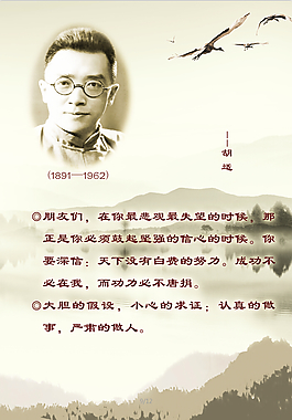 中国名人名片图片