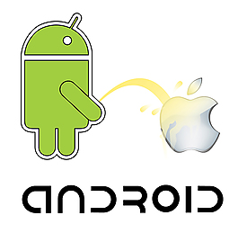 Android vs 苹果矢量资源
