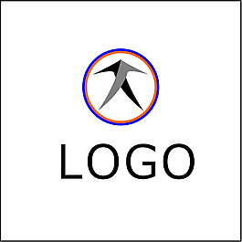 LOGO  双钩 创意  大气 高端