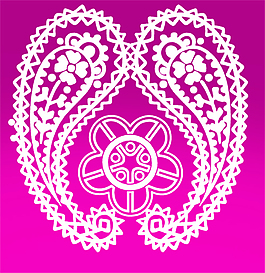 对称花纹