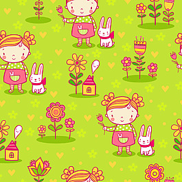 生日快乐矢量卡通设计