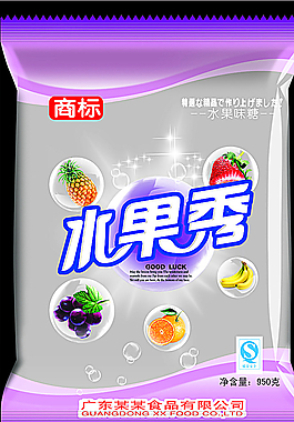糖果包装展开图图片