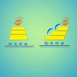 阳光职业 自设logo