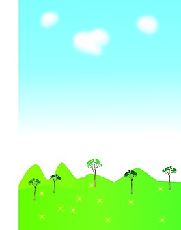 背景草地蓝天