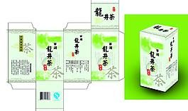 西湖龙井茶包装图片模板下载