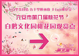 白鹅指示牌