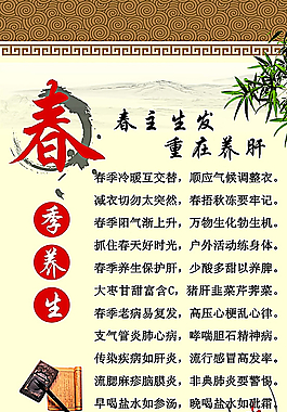 春季养生图片