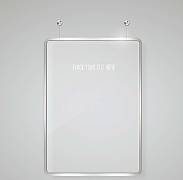 空白玻璃 广告牌图片