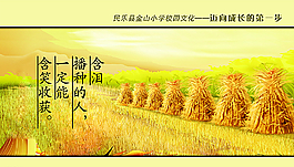 校园文化图片