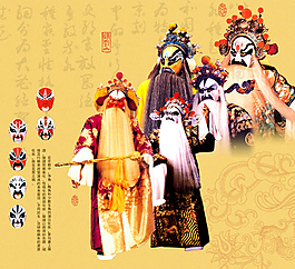 中国风京剧人物