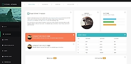 全屏Admin后台UI界面