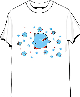 可爱T恤 白色图片