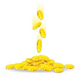 金币矢量图片矢量图免费下载