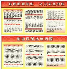 创业展板图片