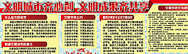 文明 城市创建宣传图片