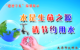 节约用水图片