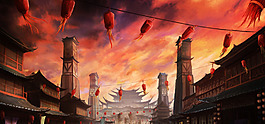 游戏场景背景