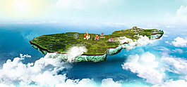 大气背景图