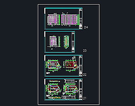 社区卫生服务中心建筑施工图图片