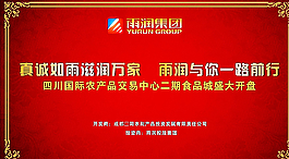 雨润集团盛大开盘图片