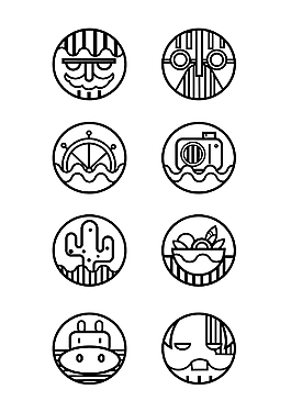 导视设计图标导向