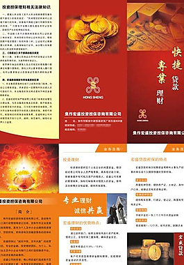 投资担保公司折页