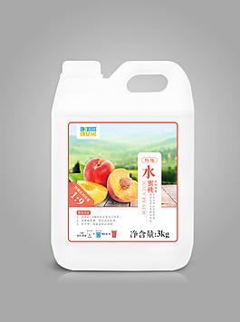 可亿可水蜜桃口味饮料浓浆