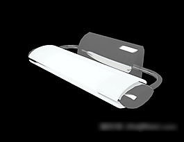 灯管型壁灯3d模型下载