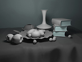 3d静物模型