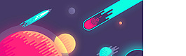 科幻酷炫星际背景