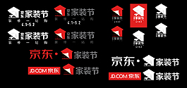 京东家装节 logo 源文件