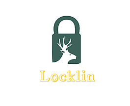 鹿锁logo设计