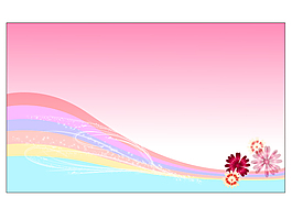 花朵背板