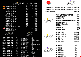 芝根芝底比萨店披萨点菜单图片