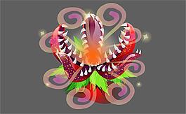 卡通梦幻植物flash