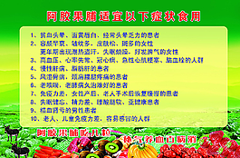 阿胶果脯适宜以下症状食用图片