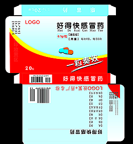药品包装盒图片
