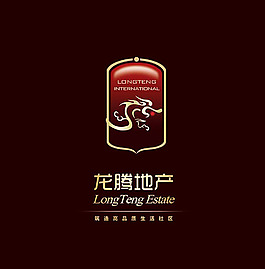 龙形房地产标志