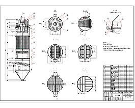 DF144型蜂窝式电除尘器总图