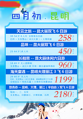 昆明旅游宣传广告