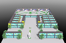 赛车效果图