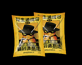 花生袋子包装图片